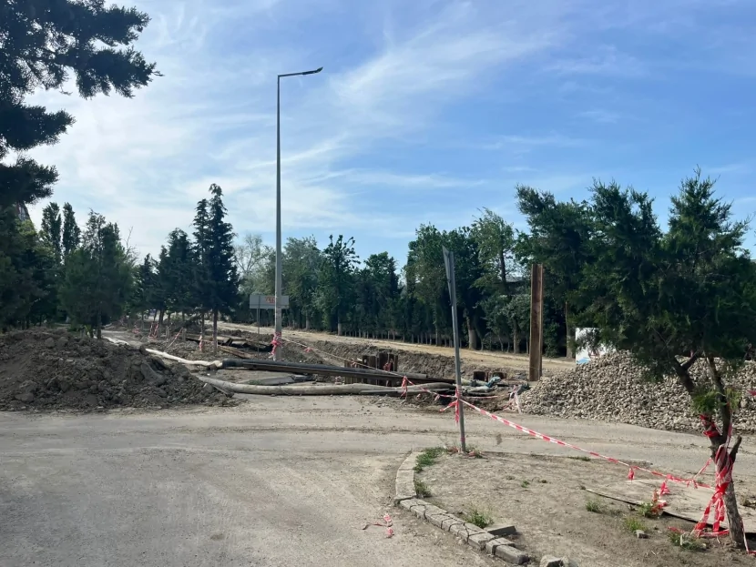 Sumqayıtda bağlanan yol bu tarixdə AÇILACAQ