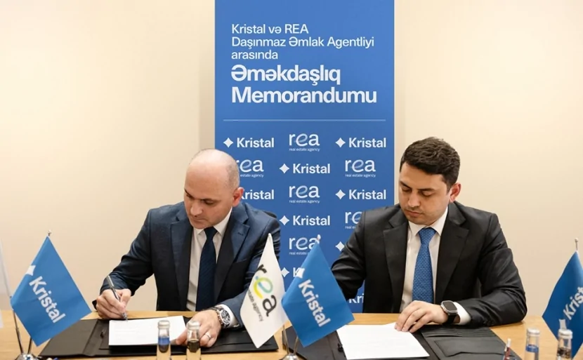 “Kristal” və “REA” Daşınmaz Əmlak Agentliyi arasında yeni əməkdaşlıq razılaşması əldə olunub!