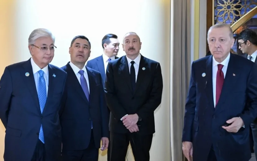 Liderlər Türküstanda bir sıra mədəni məkanlarla tanış oldular - FOTOLAR