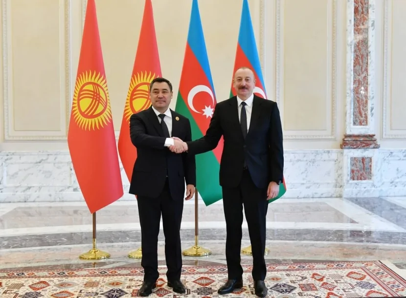 Sadır Japarov İlham Əliyevə TƏŞƏKKÜR EDİB