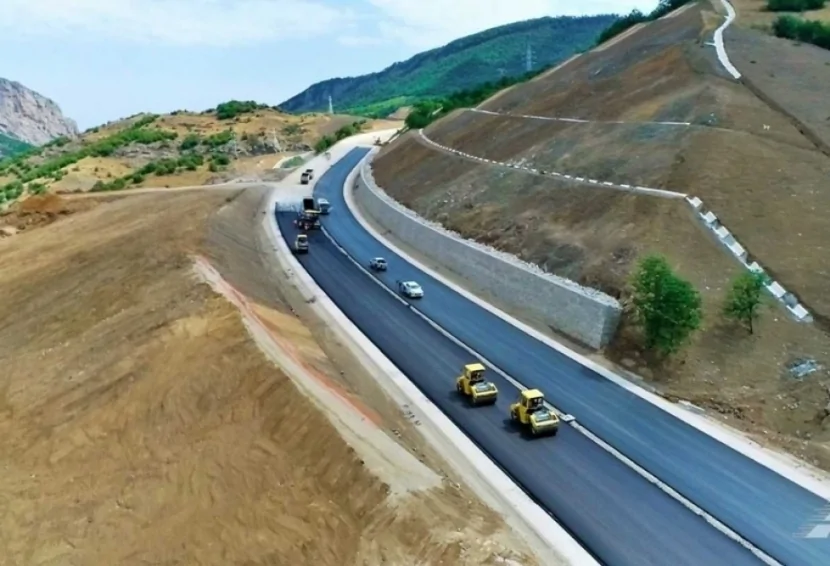 Şuşa istiqamətində ödənişli yol istifadəyə verildi - VİDEO