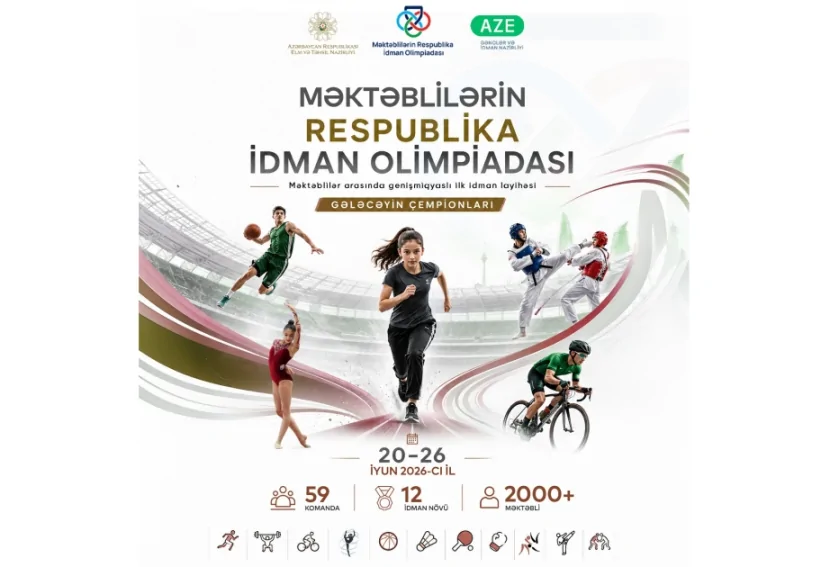 Məktəblilərin Respublika İdman Olimpiadasına start verilir!
