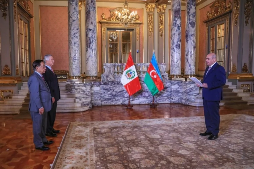 Peru Prezidenti Azərbaycan səfirinin etimadnaməsini qəbul edib - FOTO