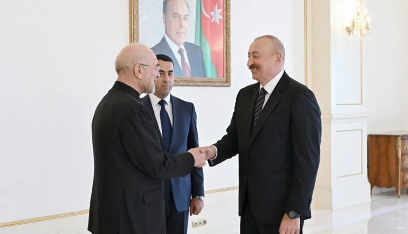 Prezident Qalibafı qəbul etdi - FOTOLAR