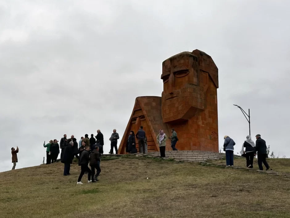 Gürcüstan azərbaycanlıları Xankəndidə -