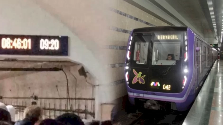 Bakı metrosunda ciddi problem –