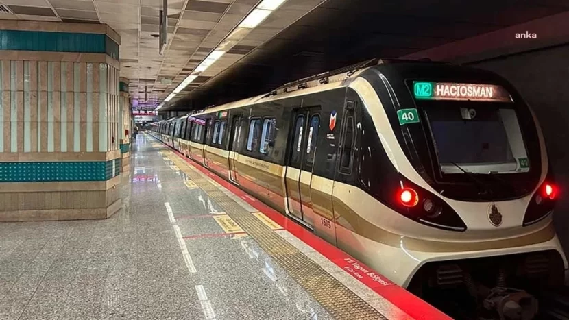 İstanbul metrosunda güclü