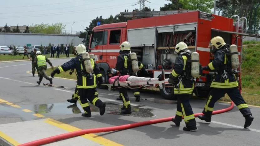 Ötən sutka 14 yanğına çıxış