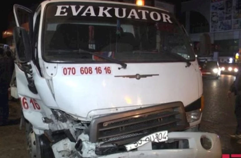 Bakıda evakuator