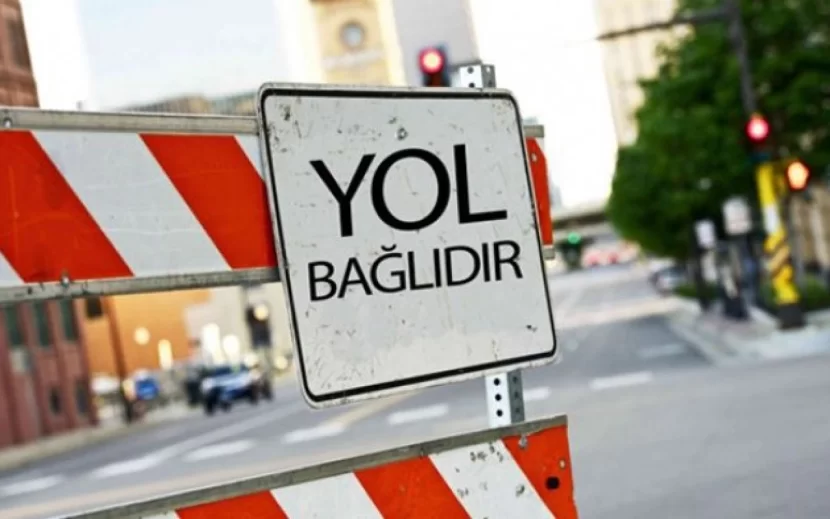 Bu yolda hərəkət məhdudlaşdırılır -