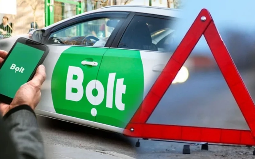 Bakıda "Bolt" sürücüsü sükan arxasında YATDI: